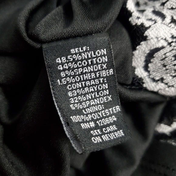 Torrid Lace Skater Contrast Dress - Picture 6 of 7